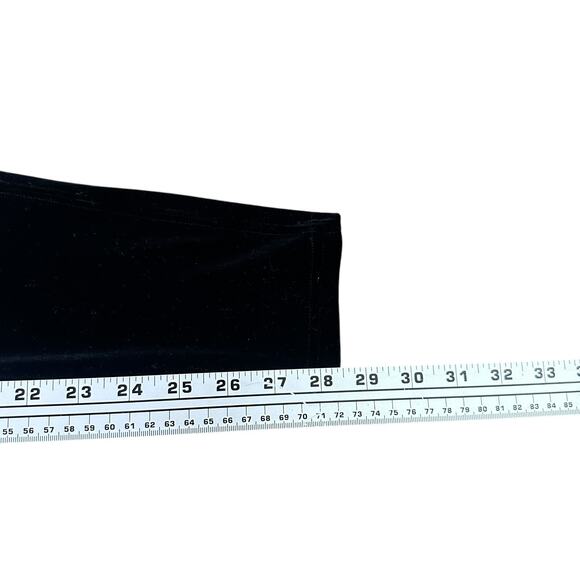 Spanx Ready To Wow Velvet Leggings Women’s Large Black High Rise Pull On NWT New - Picture 10 of 11